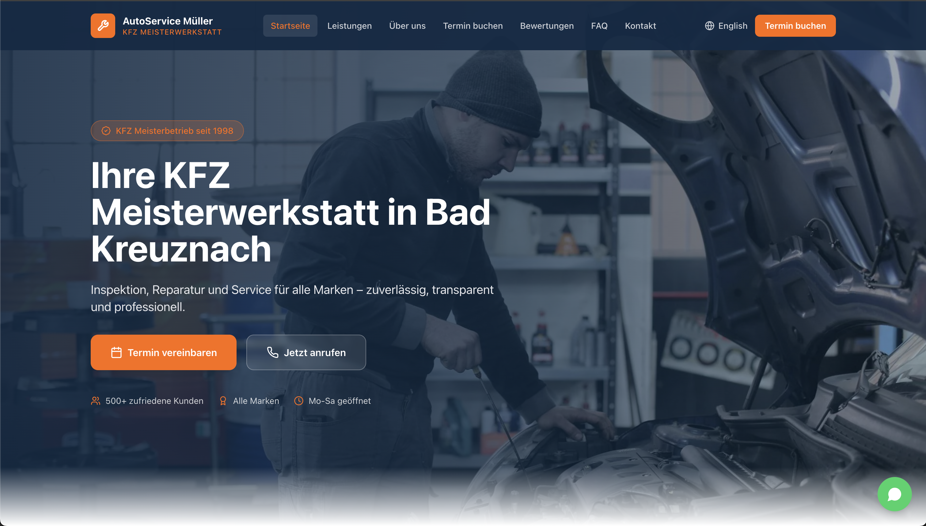 Beispiel | KFZ-Meisterwerkstatt